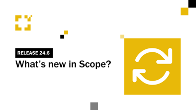 What's new in Scope 24.6?